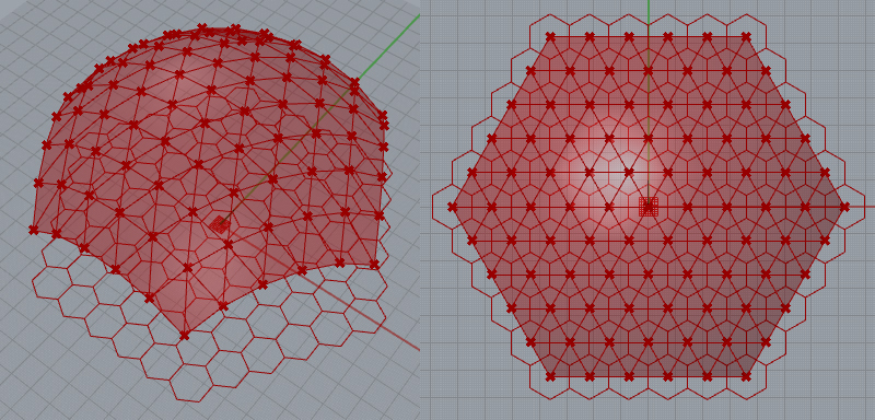 Grasshopper planet mesh definition